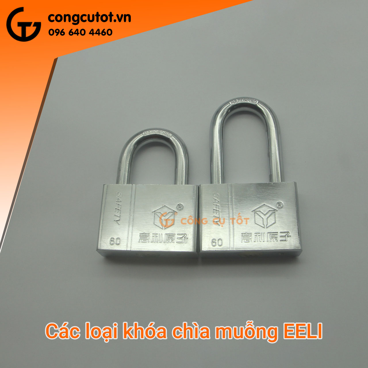 Hai loại khóa chìa muỗng của hãng Eeli